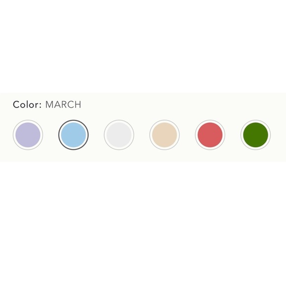 Anthropologie March birthstone pendant necklace - Picture 11 of 14